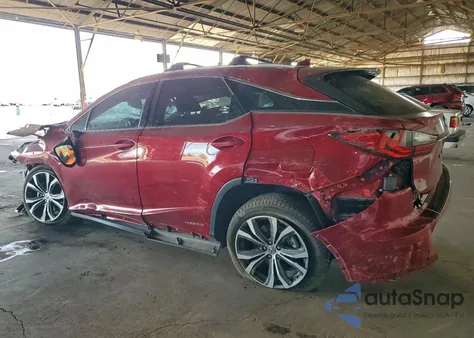 2016 Lexus Rx 450H Base z USA, uszkodzony, nr VIN 2T2BGMCA0GC005341